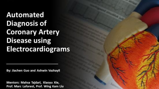 Automated Diagnosis of Coronary Artery Disease using Electrocardiograms