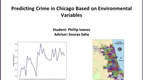 Predicting Chicago Crime Based on Environmental Variables