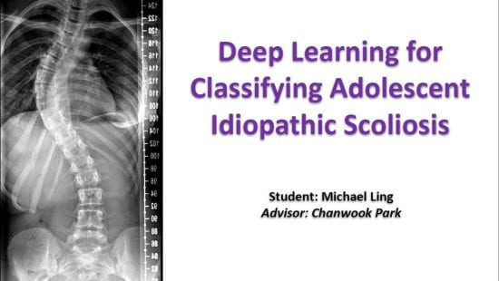 Deep learning for Classifying Adolescent Idiopathic Scoliosis