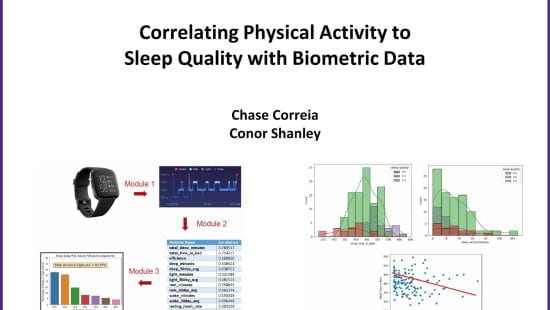 Correlating Physical Activity to Sleep Quality with Biometric Data